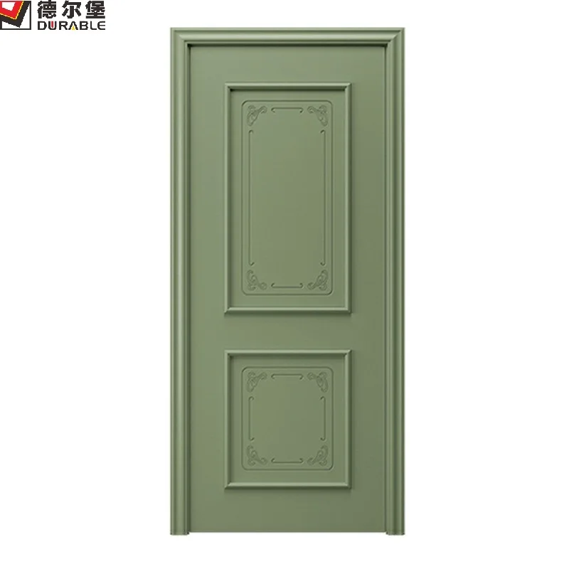 Zero formaldehyde garden door wpc door material wpc door panel leaf