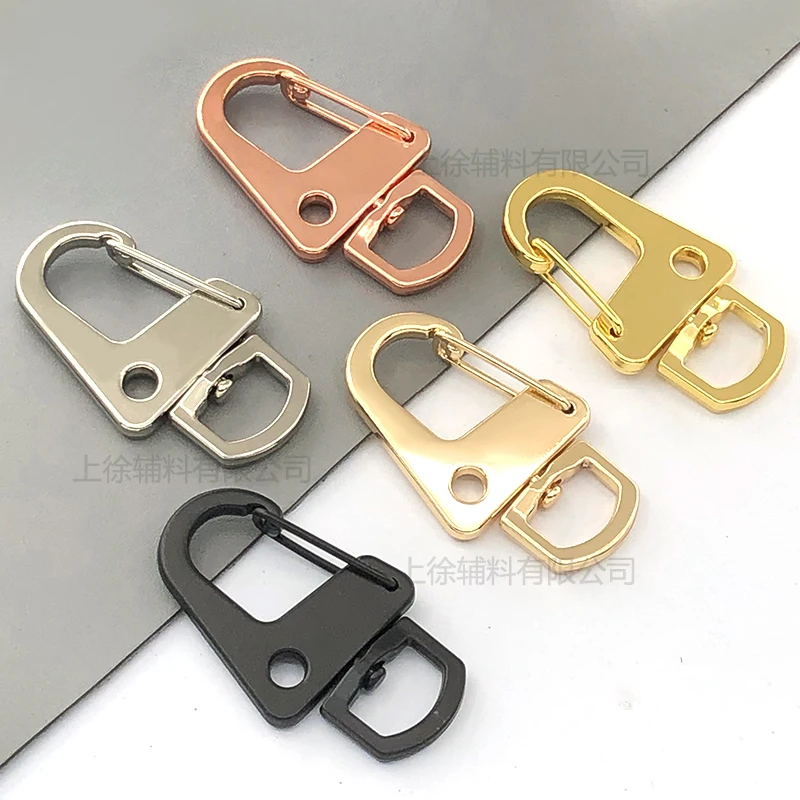 Wholesale custom metal lobster clasp multiple sizes rotary trigger hook key chain