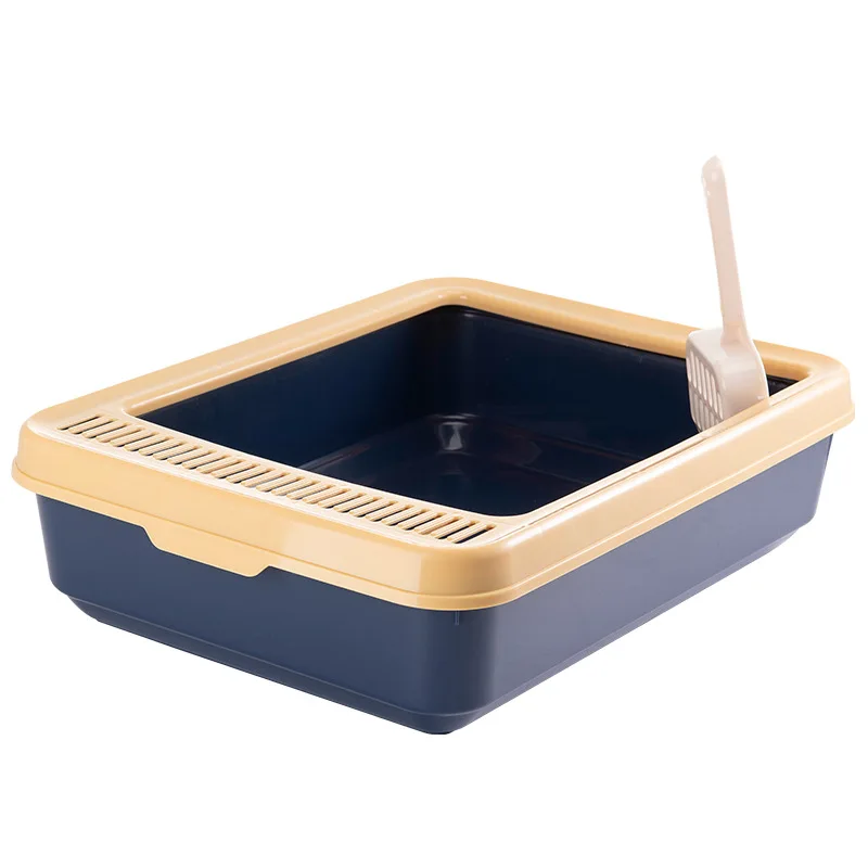 STROBIGO Custom Plastic Cat Toilet Cat Litter Box Tray