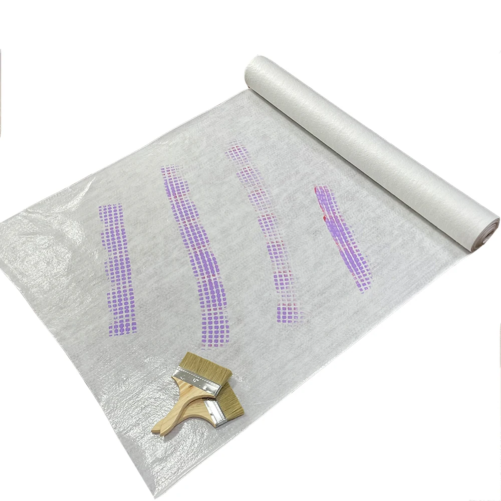 Wholesales Pe Coated Needle Punched Non Woven Fabric Fleece Blanket Waterproof Painter Cover Fleece For Protective Floor