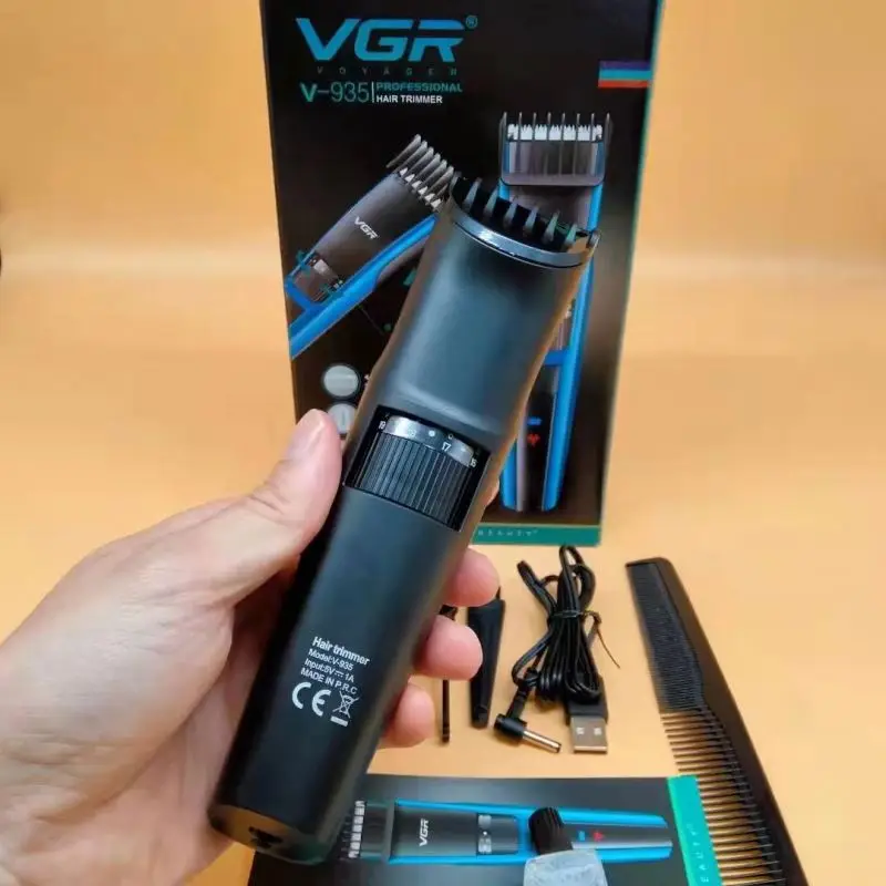 Вгр V-935 Новая аккумуляторная машинка для стрижки бороды бритвенный станок волос триммер носа тример мужчин
