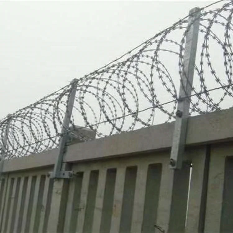 Razor Wire Barbed Wire Fecne Bracket Post Arm