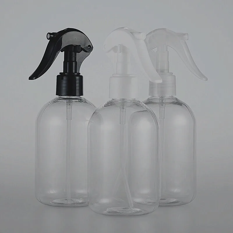 300 ml transparent plastic lotion pump trigger spray bottle