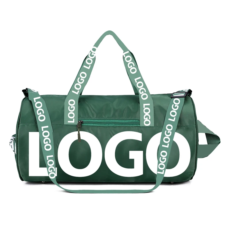 private label luxury beauty duffel bag green color lightweight multipurpose travelling womens sport duffle dance gym bags