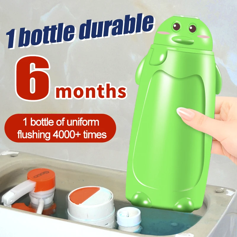 Hot-selling Green and Blue Penguin Toilet Cleaner for Bathroom Toilet for Sale