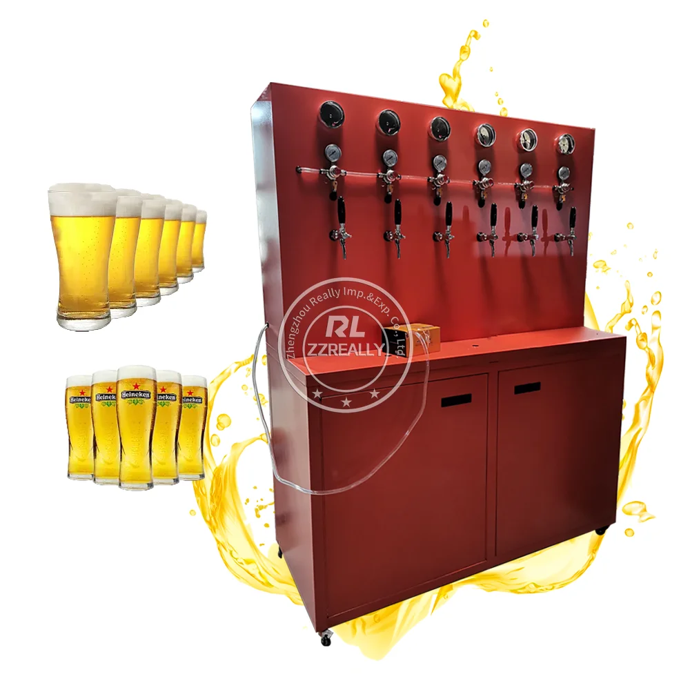 2025 Most Popular Draft Beer Tower beer Dispenser Machine With Ice Bank Cooling For Bar Part