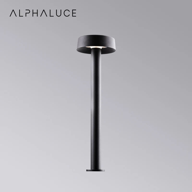 New Design Customized 400Mm 600Mm 800Mm Outdoor Lawn Lamp Hotel Villa Landscape Pillar Post Dc24V Led Bollard Light