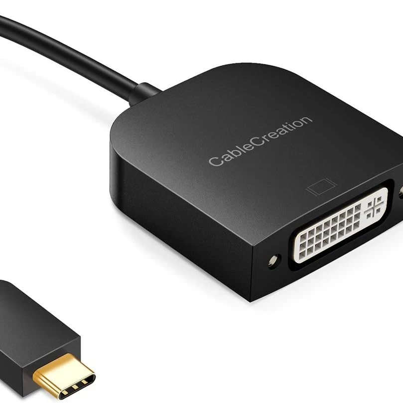 CableCreation USB-C to DVI-D Cable 1080P 60Hz full HD Visual type c to dvi