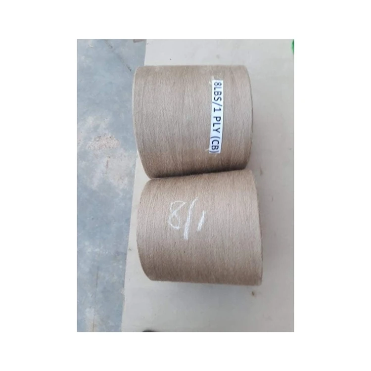 Factory direct price heavy duty reusable natural color braided 100% jute yarn for rope