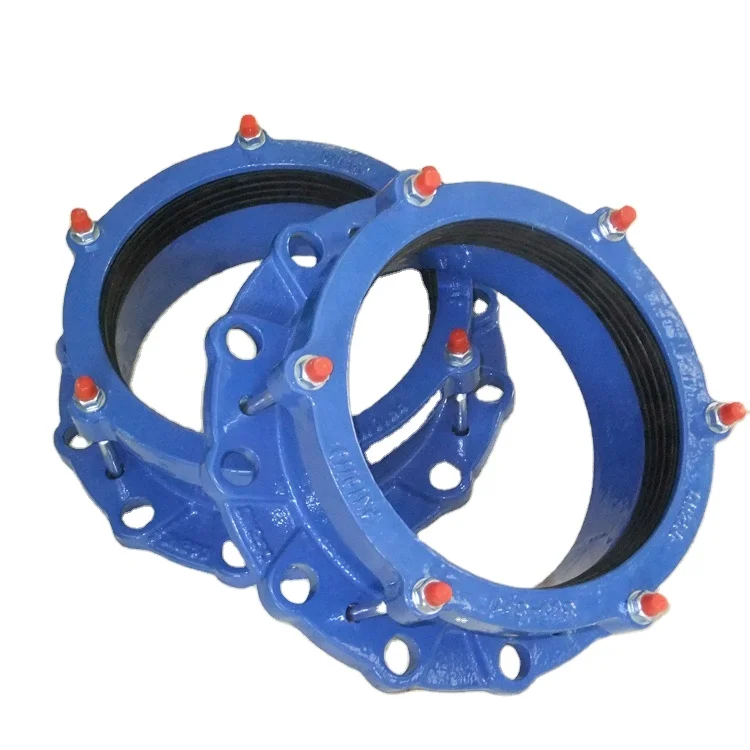 Wide range cast iron universal coupling fitting hdpe pipe flange adaptor price