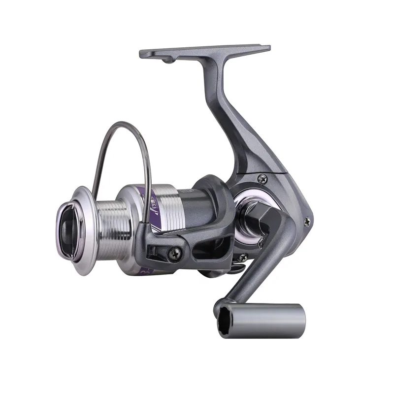 best spinning combo reel under 50 conventional reel 3000-7000 series grey purple colour 5.2:1