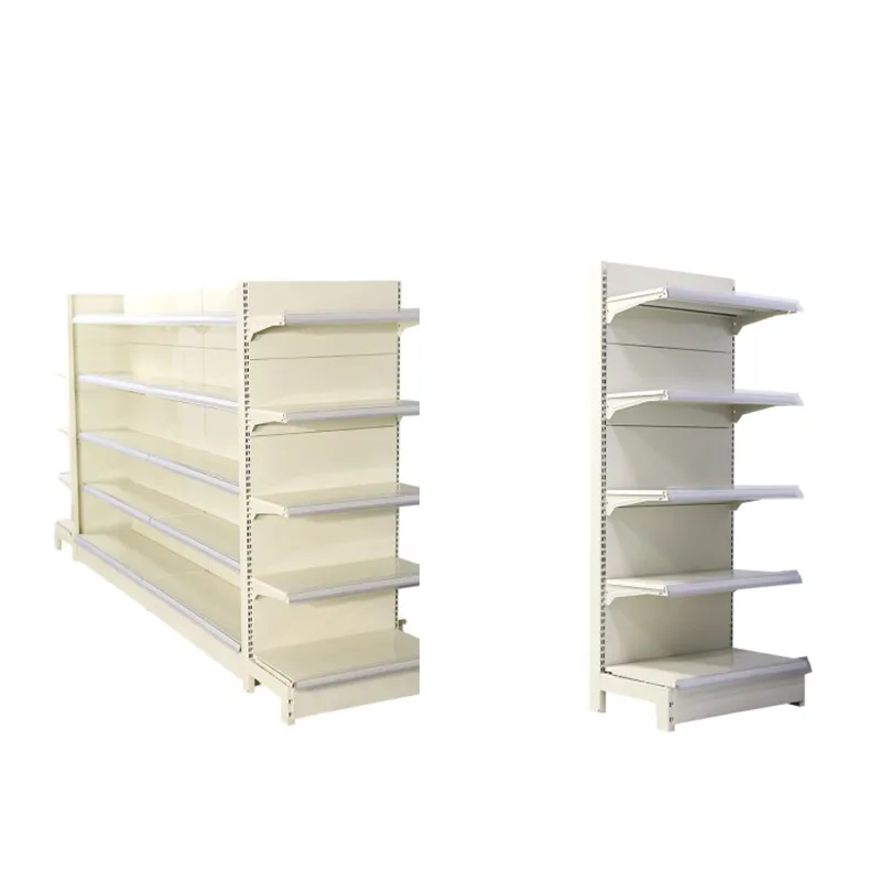 Hot Sale Customizable Grocery Shelves Metal Supermarket Shelves Metal Gondola For Supermarket