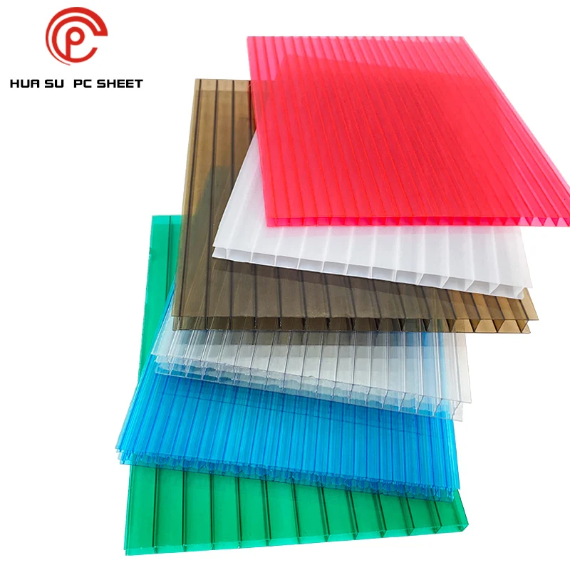 10 лет гарантии, УФ-пластиковый полый улей, звукоизоляционный сотовый поликарбонатный лист