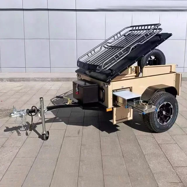 Utility cargo drawbar travel trailers camping offroad