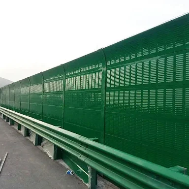 Best selling highway-railway project sound-absorbing barrier manufacturer noise barrier wall from anping shitai factory