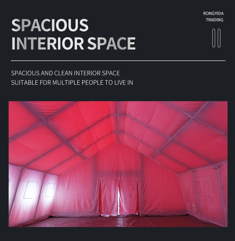 Hot Selling Storm Shelter Tent Temporary Home for Flood Victims Modular Disaster Pop-up Evacuation Cabin Emergency Tent