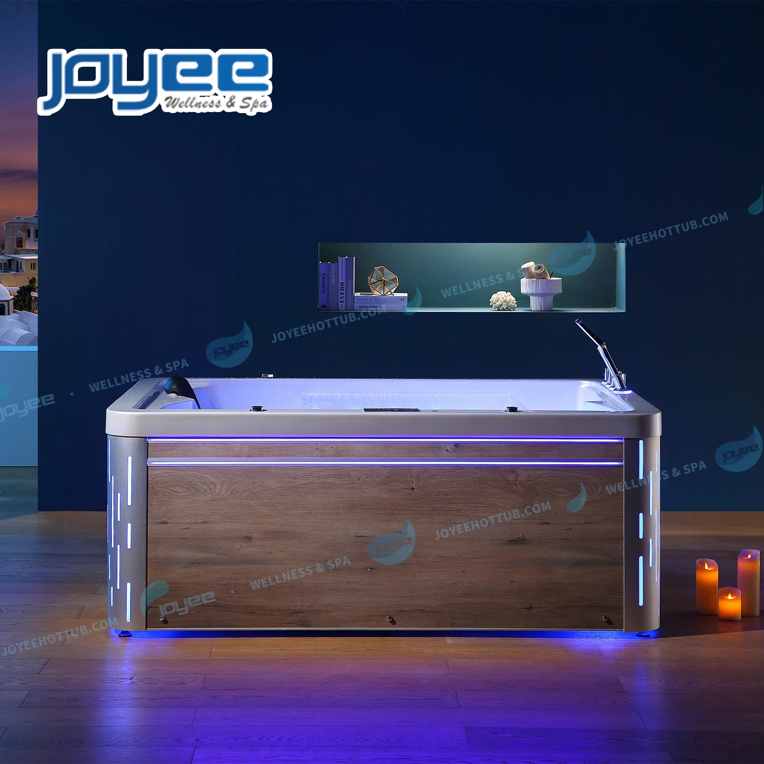 JOYEE Modern SPA for 3 person spa tubs whirlopool bathtub with pure acrylic material massage bathtub spa bath