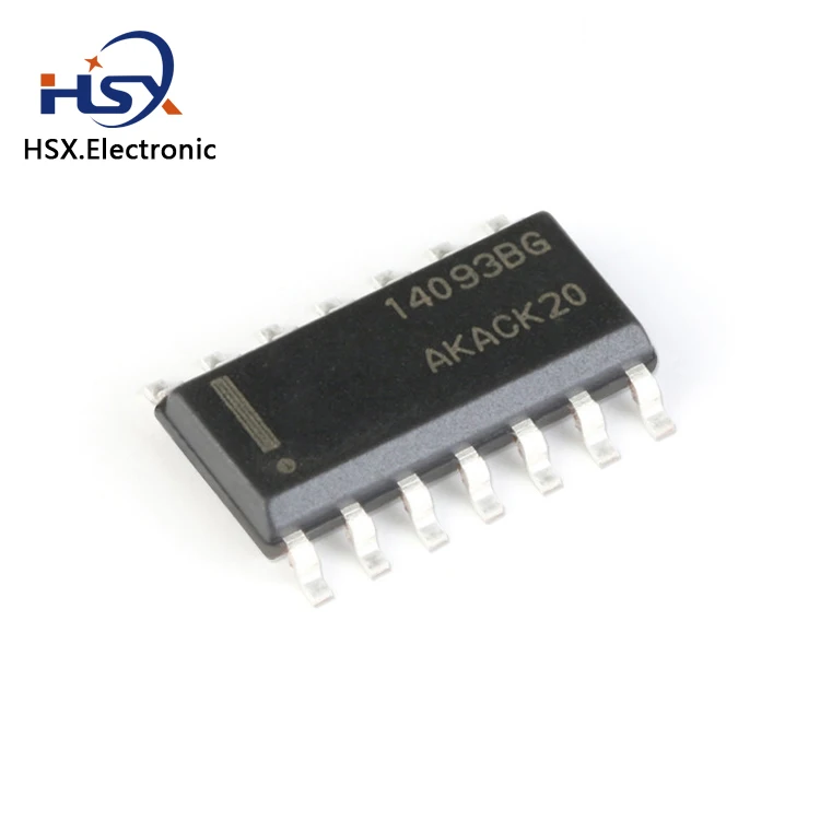 Новый оригинальный MC14093BDR2G SOIC-14 4-полосная 2 входа и ворота для Шмитт триггерный вход логическая микросхема