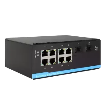 Gigabit Fiber Optic Ethernet Switch 10 Port Fiber Optic Ethernet Switch 10 Port Networking Switch