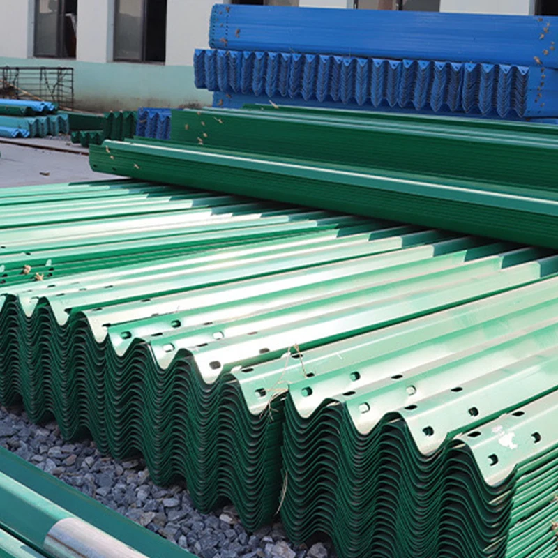 Barriers Metal Security W Beam Guardrail Traffic Safety Crash Barrier