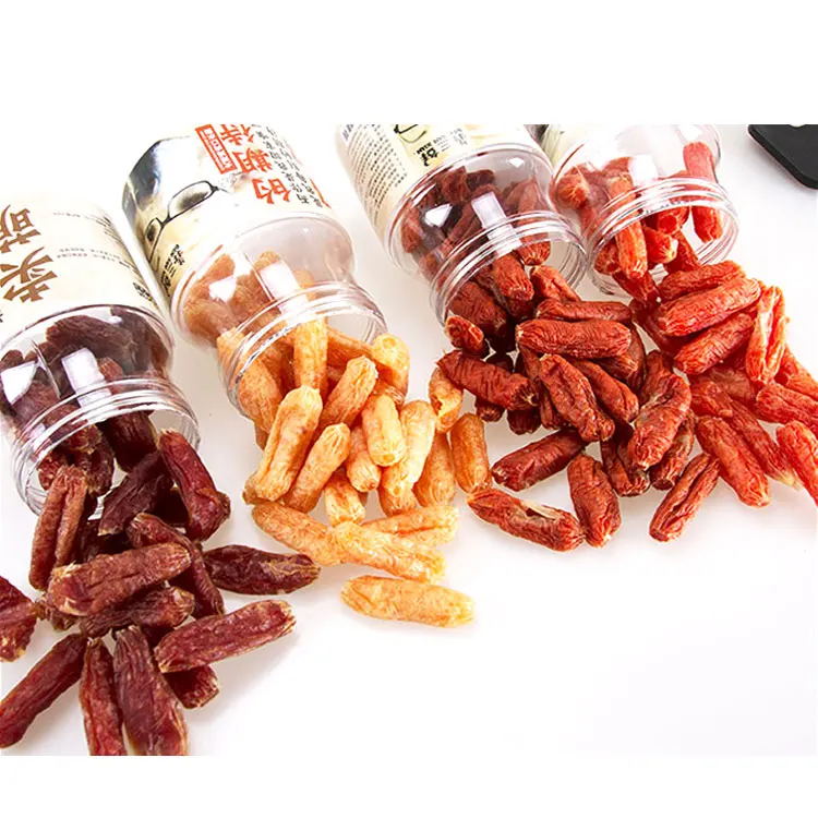 
2021 hot dog sausage teddy saliva sausage 192G dog snack training reward dog chicken sausage 