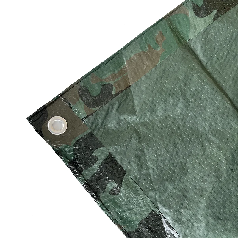 MILLION durable  waterproof polyethylene tarp china rainproof cloth outdoor pe tarpaulin  250 gsm army green