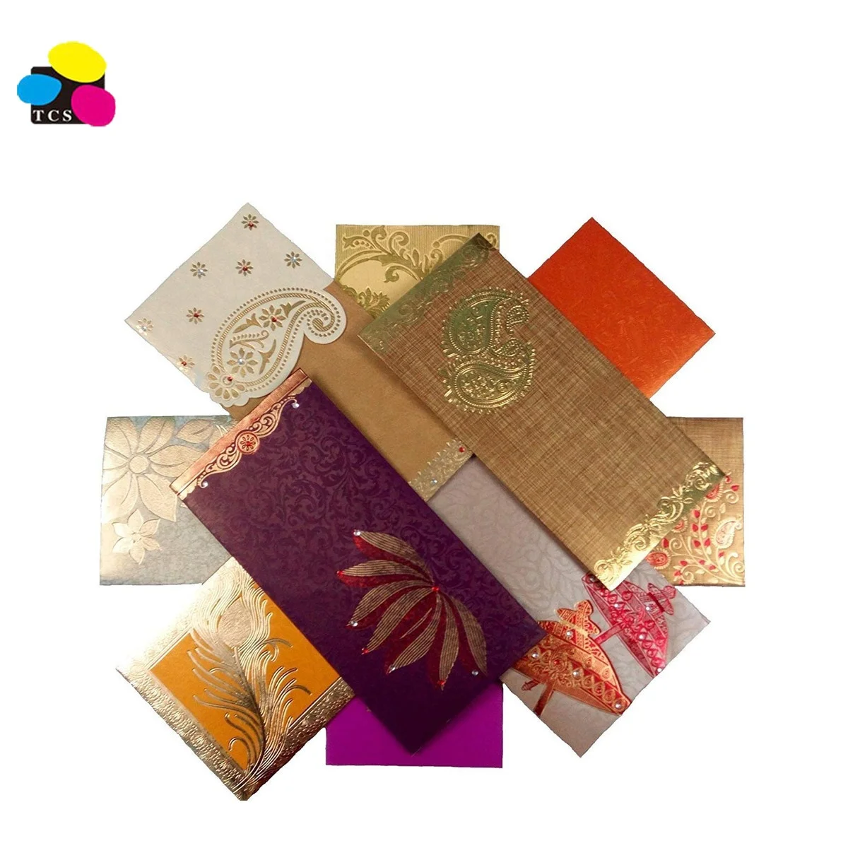 Made in china  Pack of 10 Assorted Color Designs Money Holder Card Gift Envelope For Christmas Easter Birthday Wedding