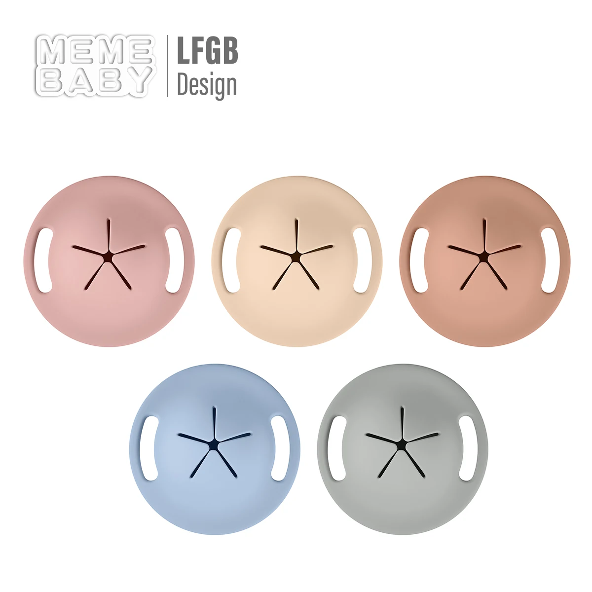 Snack Cup Kids Snack Box Candy BPA Free No Spill Toddler Silicone UFO Shape Eco Friendly Custom Food Fruit Children Round Modern