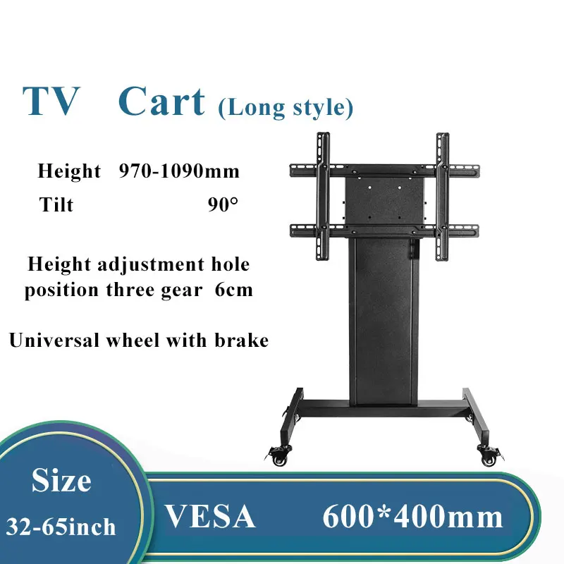 TV monitor mount floor rotating tv stand portable 360 degree wall swivel bracket adjustable lcd movable mount tv stand