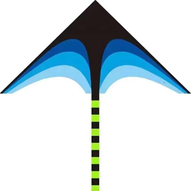 New Design Single Line Control Power Colored Kites Delta Kite  For Kids With Cheap Price