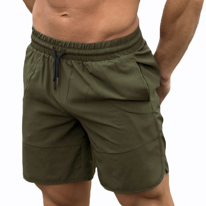 
Quick Dry Drawstring Casual Sports Shorts Elastic Men Fitness Wear Athletic Training Jogger Gym Shorts  (62283159066)