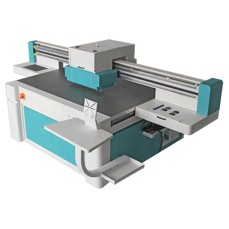 160x100cm Industrial uv printing machine acrylic flatbed uv printer for glass wood i1600 head A0 1610 uv flatbed inkjet printer