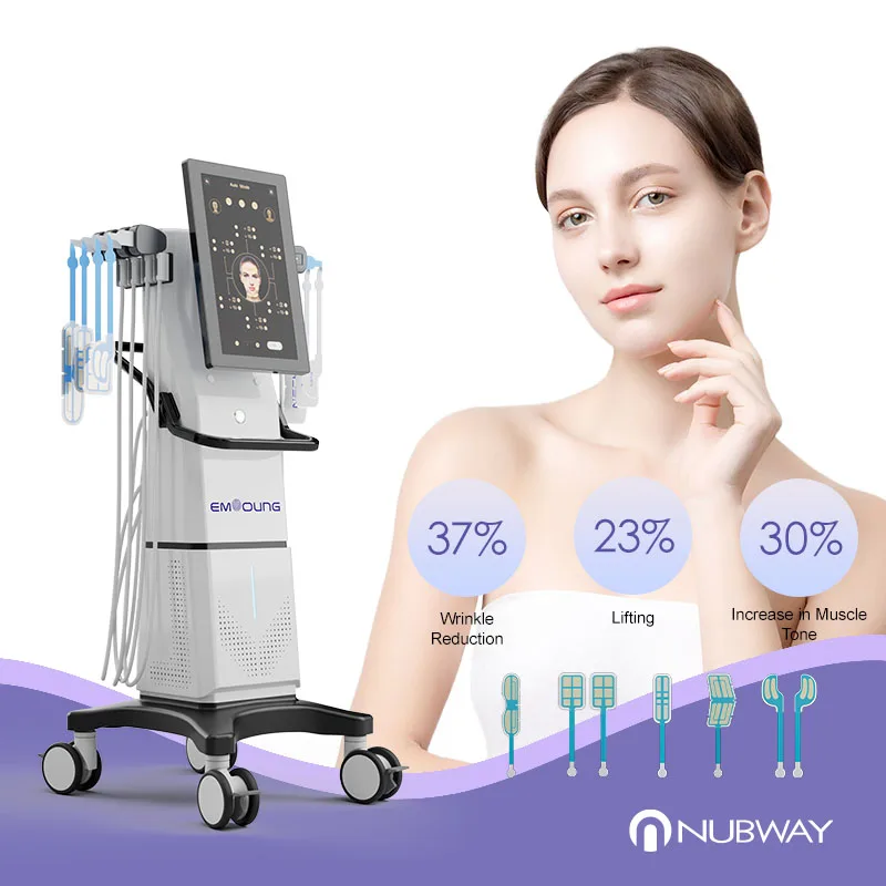 Professional Skin Lift Rf Ems Release Neck Muscles Eyes Lifting Anti-Aging Machine