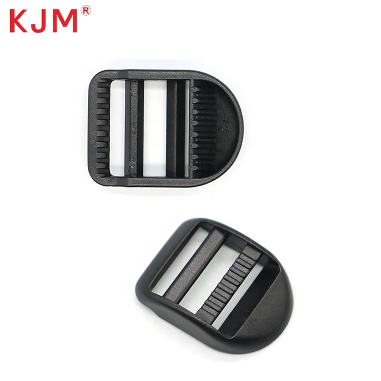 Factory Custom Logo Backpack Chest Strap 25mm Plastic Adjustable Tension Ladder Lock Buckle