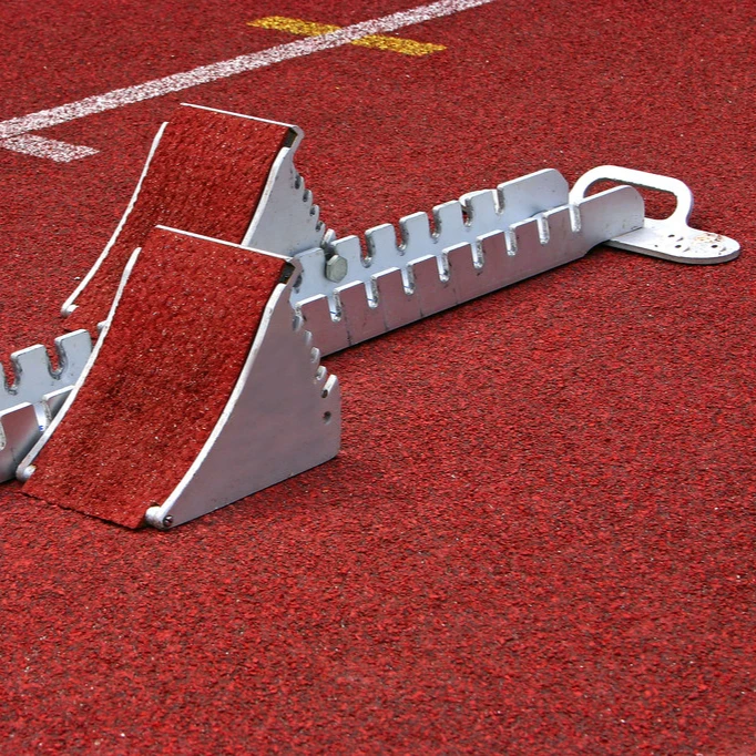 Track and field starting block