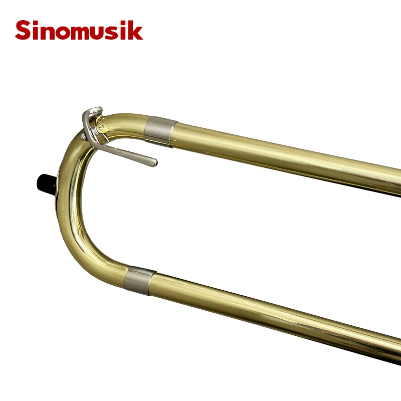 Sinomusik Professional Tenor Trombone Brass Instrument with Free Accessory