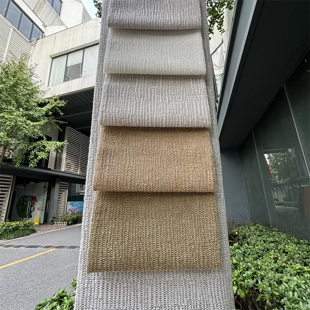 luxury loveseat ottoman fabrics 100% polyester recycled fabric antibacterial for furniture curtains  Vega 361