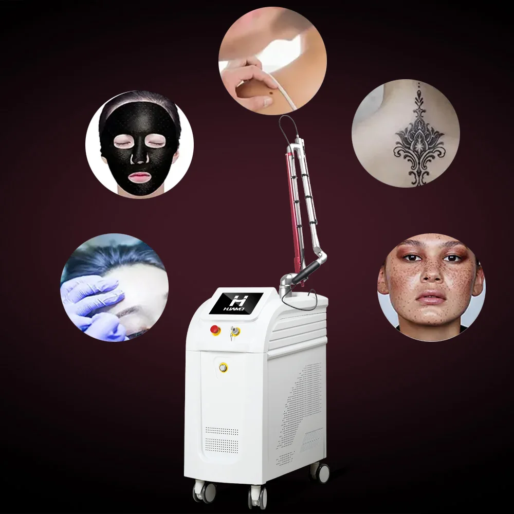 Professional 450Ps Picosecond Laser Pico Laser IPL All Tattoo Removal pigmentation removal laser machine