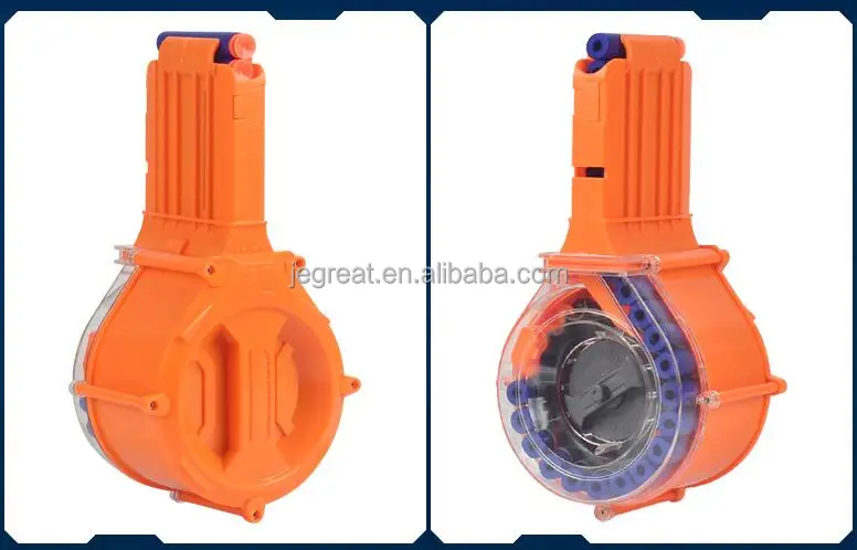 25 rounds magazine clip hold EVA foam soft bullets  for toy gun blaster