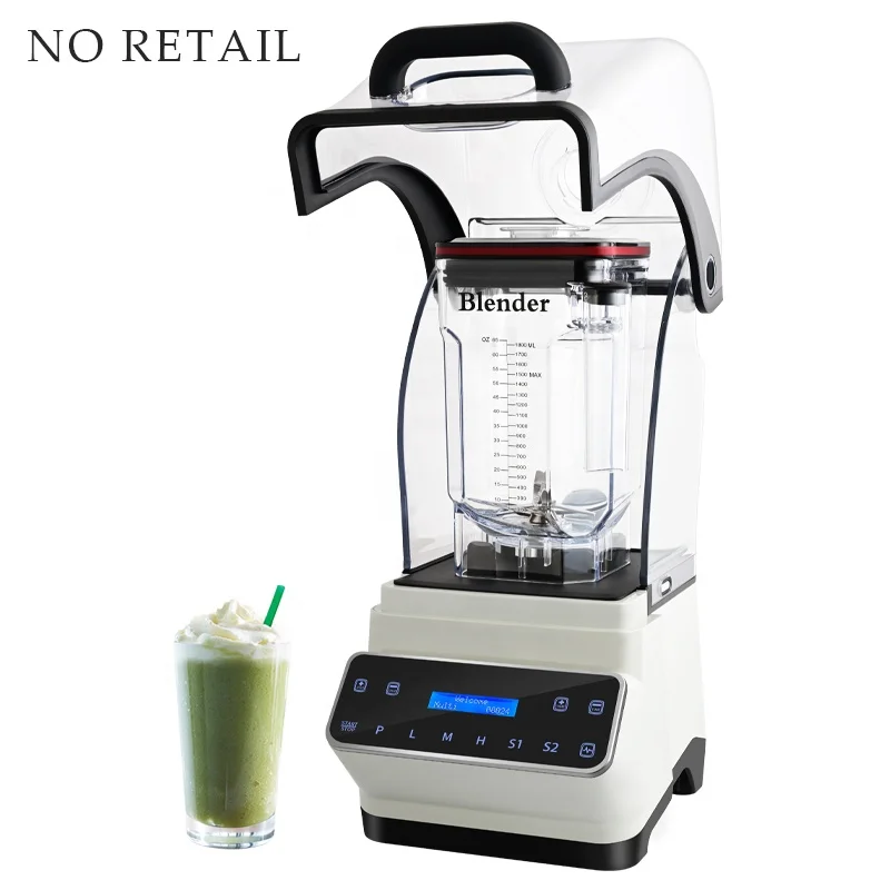 Professional Horeca Blender Commercial High Powered tilted smoothie blender for Beverage Coffee and Green Tea Frappuccino