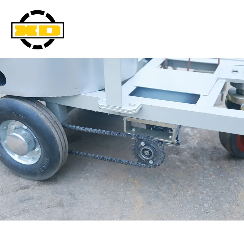 
High Quality /XIANDAI/ Brand Highway Curve Hand Push Hot Melt Road Marking Machine 