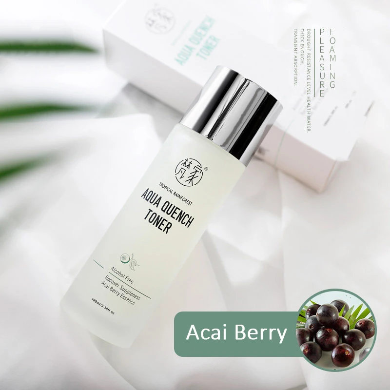 
Hot sale best quality rainforest high moisturizing soothing callm smooth skin hydrating toner 