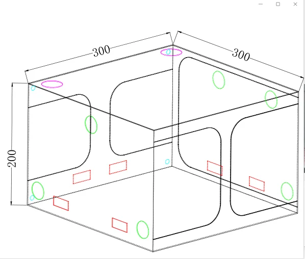 Plant Growing Tents Free Shipping Large Green House Indoor Grow Box  240x240