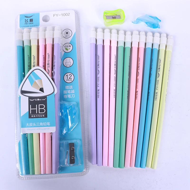 
FEIYAN FY-1002 HB lead pencils kids stationery products factory directly pencil 