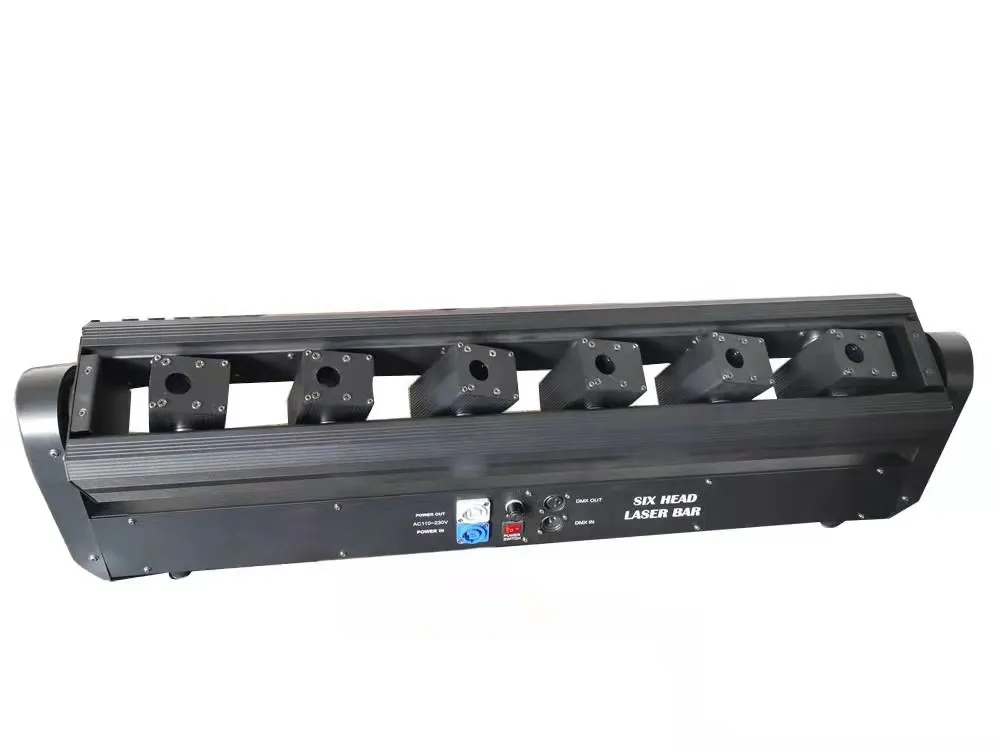 China Dj Equipment 6 Head Dmx Rgb Laser Party Light For Disco Party Dj Stage