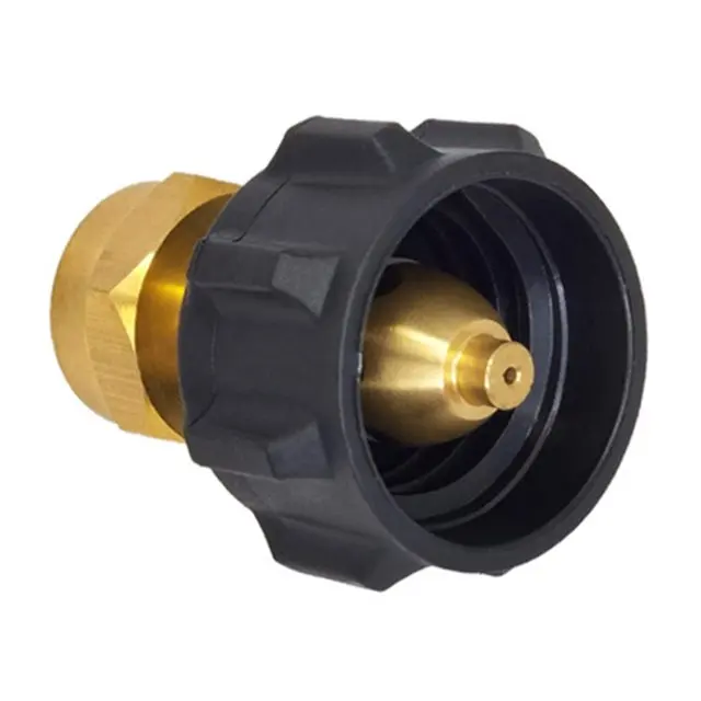 Adapter Propane Refill Adapter for 1lb Propane Tanks Valve Outdoor Cooking