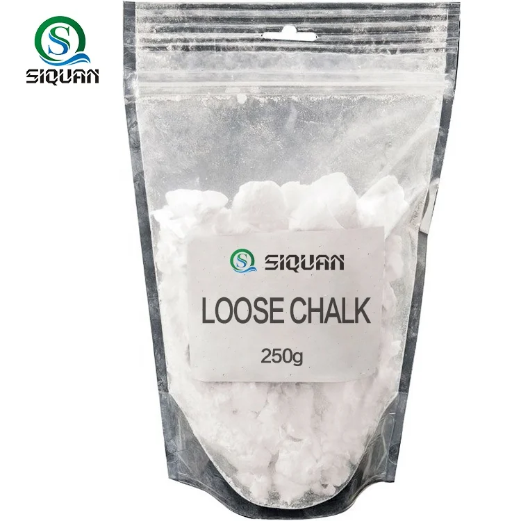 Fine Cheap Broken Loose Magnesium Carbonate Chalk Crush Block Chalk Gym loose chalk bulk