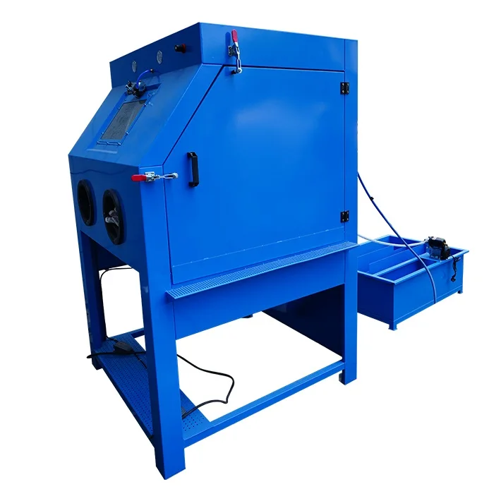 Closed Loop Wet Blasting Cabinet Vapor Blaster Machine with Water Recirculating System