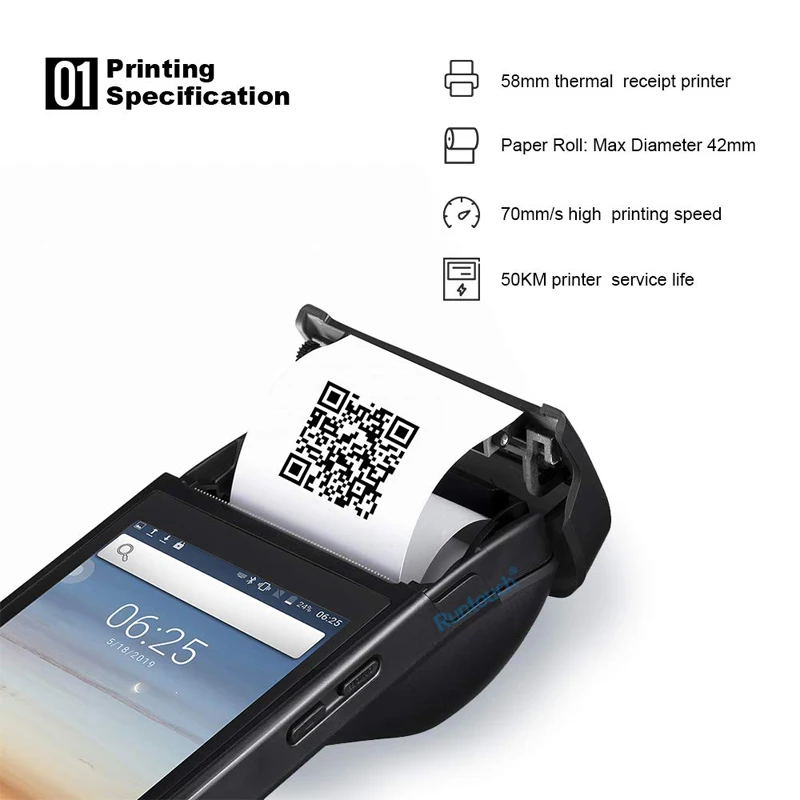 OEM handheld pos terminal case cover silk screen logo PAXX AA920 silicone pos case