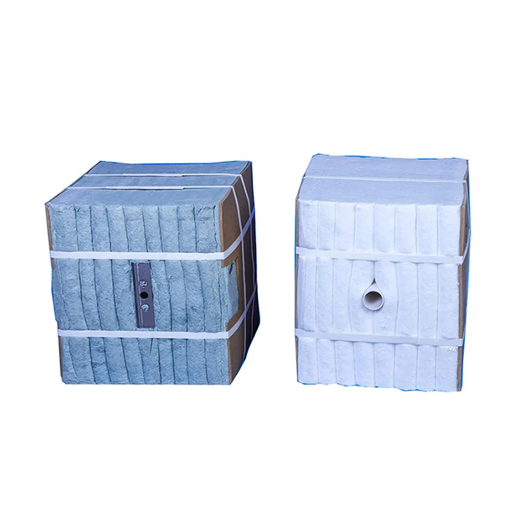 
Fireproof ceramic fiber block aluminum silicate fiber folding module 